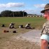 Marine recruits at the Parris Island training depot in South Carolina.