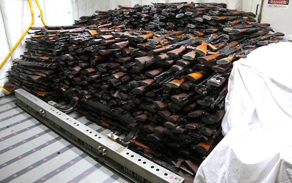 US Seizes Iranian Weapons