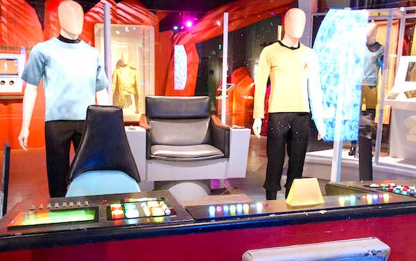 Star Trek bridge exhibit at EMP Museum