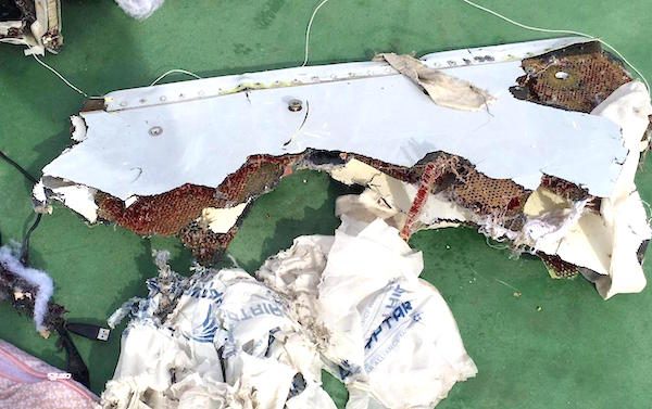 EgyptAir Flight 804 investigation by forensic team