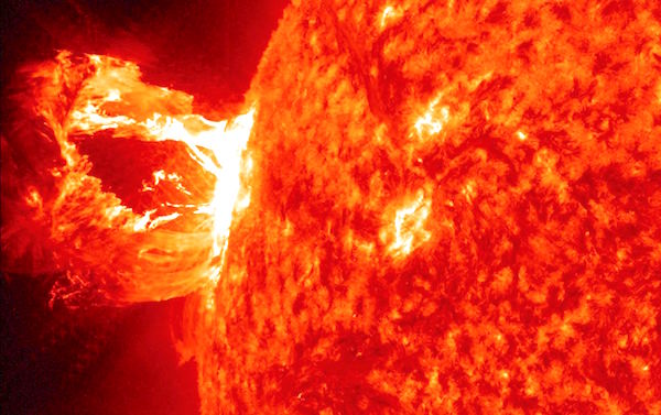 Solar Superflares Warmed Earth