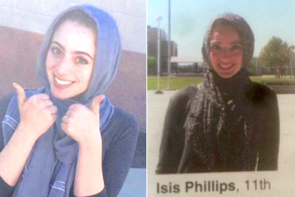 Yearbook Student Wearing ISIS
