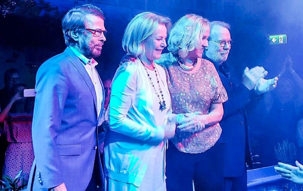 ABBA reunion in Stockholm