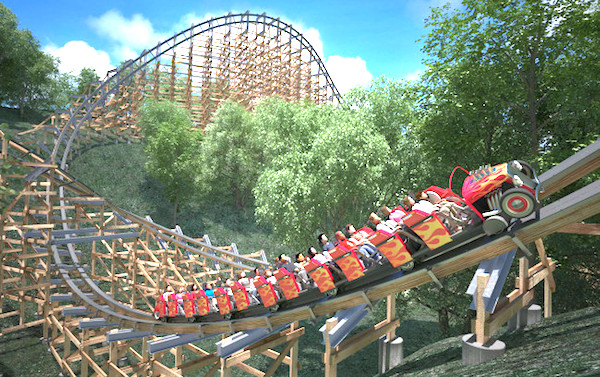 Dollywood Lightning Rod Roller Coaster Suspended Following Grand Opening