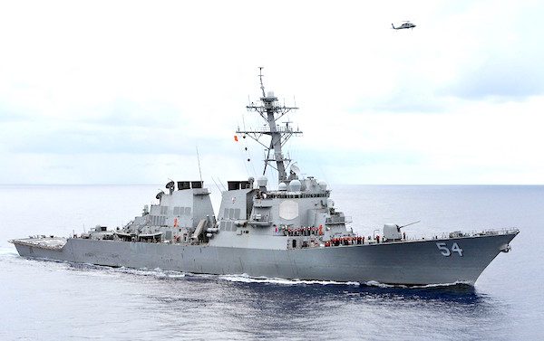 Navy exercise in South China Sea gets underway with the United States, India and Japan