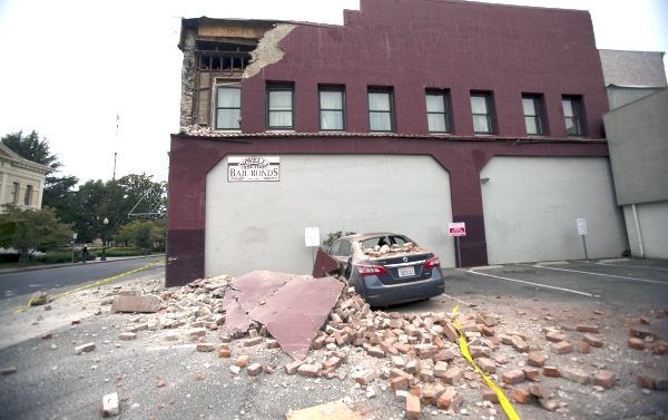 Southern California earthquake damage